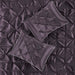 Laurel - Full Pieced Pleated 7 Piece Tufted Comforter Set - Plum - Simple Home Plus