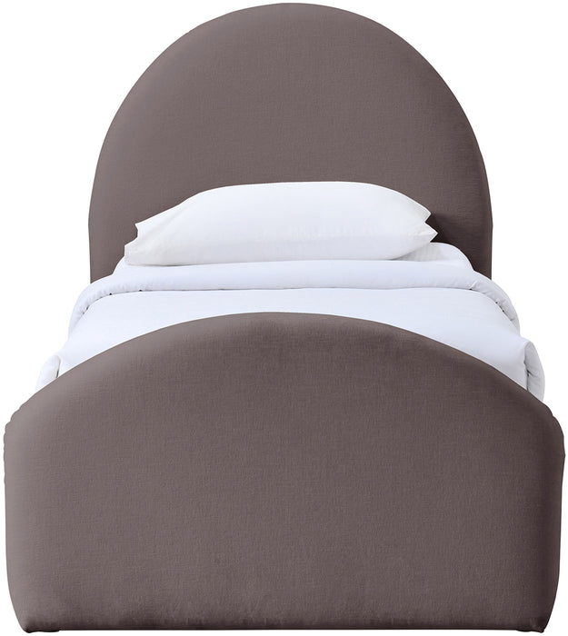 Andaz - Chenille Fabric Upholstered Bed - Simple Home Plus