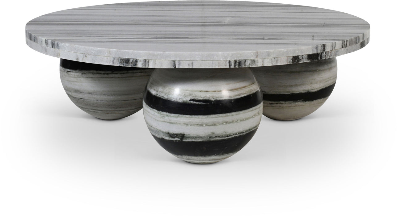Spherical - Marble/Stone Coffee Table - Simple Home Plus