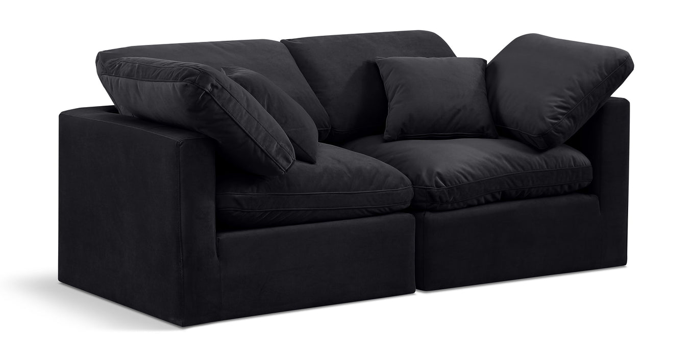 Indulge - Velvet 2 Seat Modular Sofa - Simple Home Plus