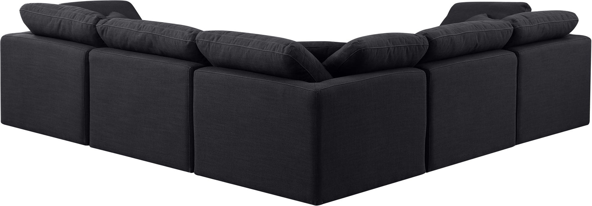 Indulge - Linen 5 Piece Modular Corner Sectional - Simple Home Plus