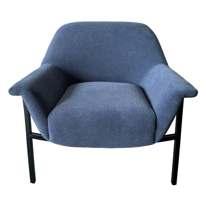 Sabrina - Accent Chair - Navy Blue - Simple Home Plus