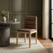 Ellis - Vegan Leather Upholstered Dining Chair (Set of 2) - Natural Base - Simple Home Plus