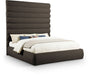 Adam - Boucle Fabric Bed With 89" Headboard - Simple Home Plus