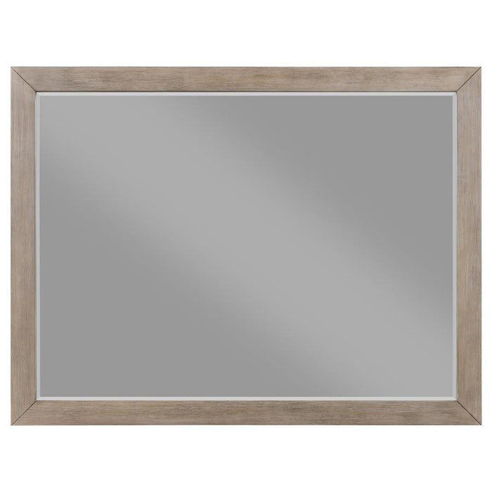 Kenora - Dresser Mirror - Barley Brown - Simple Home Plus