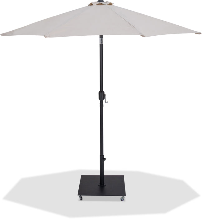 Fiji - Aluminum Patio Umbrella With Square Black Base - Simple Home Plus