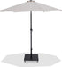Fiji - Aluminum Patio Umbrella With Square Black Base - Simple Home Plus