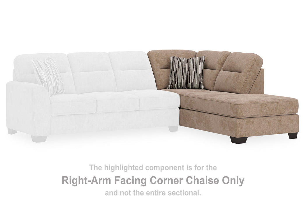 Olten - RAF Corner Chaise - Mocha - Simple Home Plus