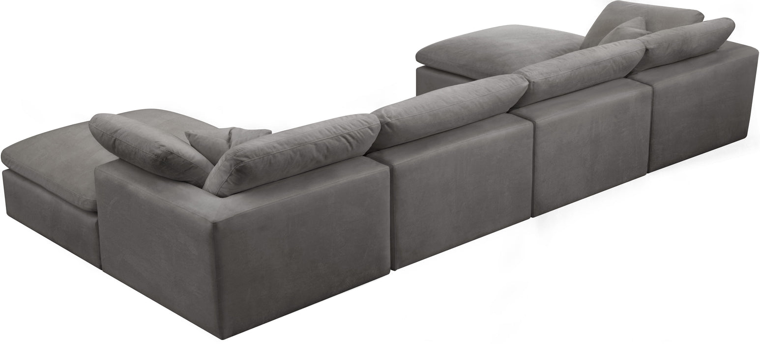 Cozy - 6 Piece Modular Double Chaise Sectional - Simple Home Plus
