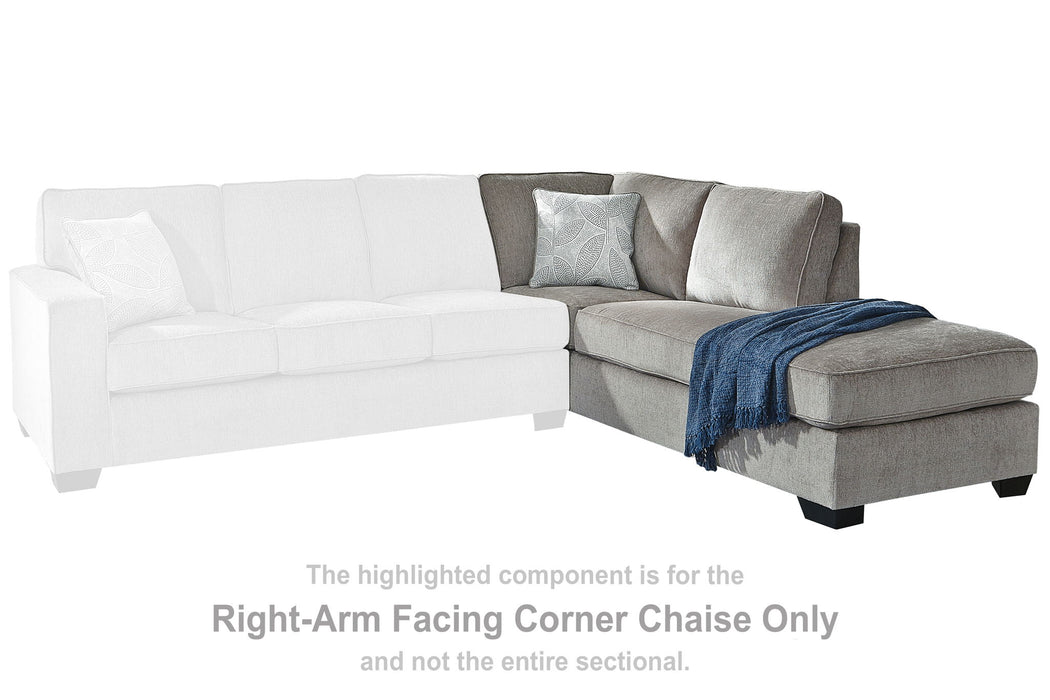 Altari - Raf Corner Chaise - Alloy - Simple Home Plus