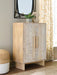 Dallinbury - Natural / White Wash - Accent Cabinet - Simple Home Plus