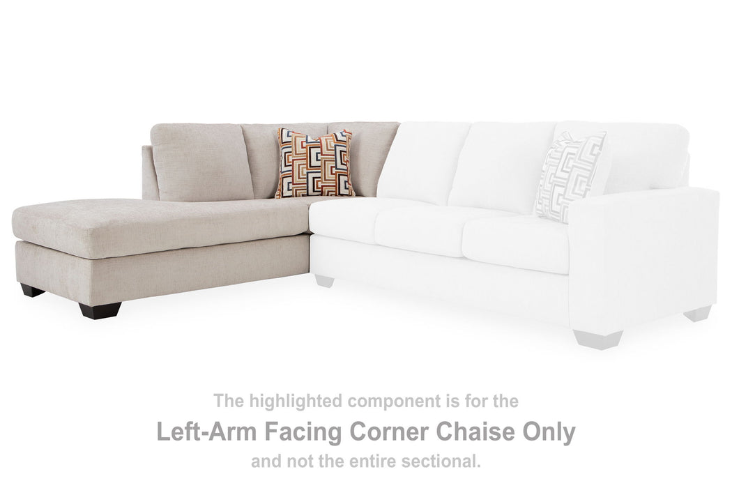 Aviemore - Laf Corner Chaise - Stone - Simple Home Plus