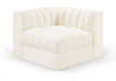 Rummi - Velvet Performance Fabric Upholstered Modular Corner Chair - Simple Home Plus