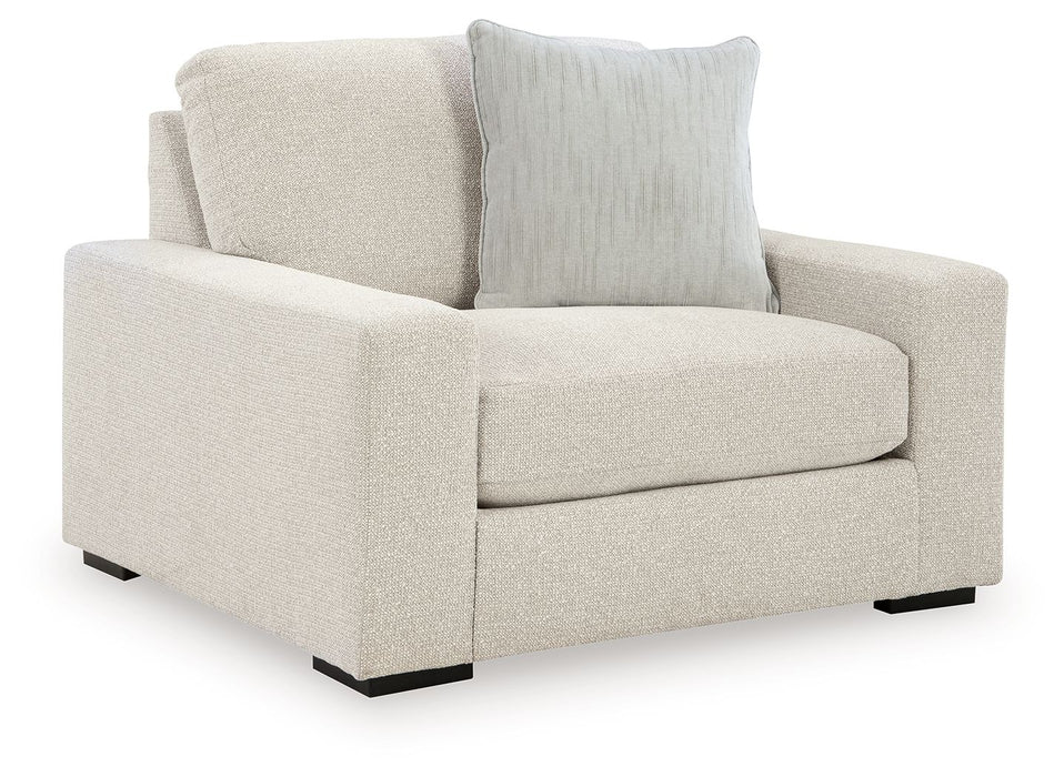 Conlee-Pike - Chair And A Half - Linen - Simple Home Plus