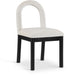 Conrad - Velvet Dining Chair With Black Legs - Simple Home Plus