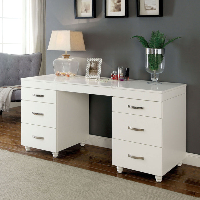 Verviers - Vanity Desk - White - Simple Home Plus