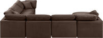 Indulge - Velvet 7 Piece Modular Sectional - Simple Home Plus