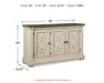 Bolanburg - Dining Room Server - Beige - Simple Home Plus