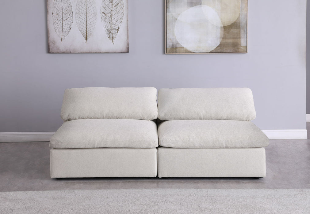 Serene - Modular Armless 2 Seat Sofa - Simple Home Plus