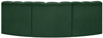 Arc - Boucle Fabric 3 Piece Modular Corner Sofa - Simple Home Plus