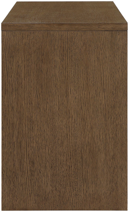 Avro - Solid Wood And Oak Veneer Desk - Simple Home Plus