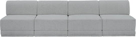 Ollie - 4 Seat Armless Modular Sofa - Simple Home Plus
