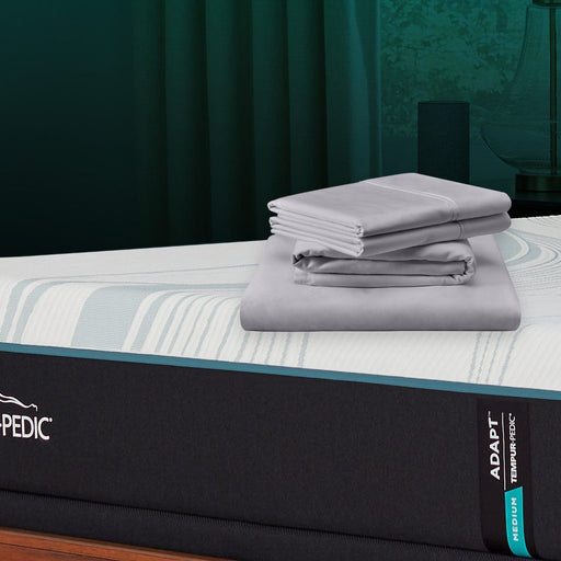 Tempur-Adapt - Tempur-Adapt Luxe Egyptian Cotton Sheets - Graphite - Simple Home Plus