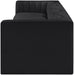 Rummi - Velvet Performance Fabric Upholstered 4 Piece Modular Sofa - Simple Home Plus
