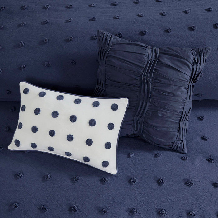 Brooklyn - Comforter Set - Indigo Blue - Simple Home Plus