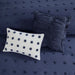 Brooklyn - Comforter Set - Indigo Blue - Simple Home Plus
