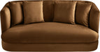 Alder - Velvet Loveseat - Simple Home Plus