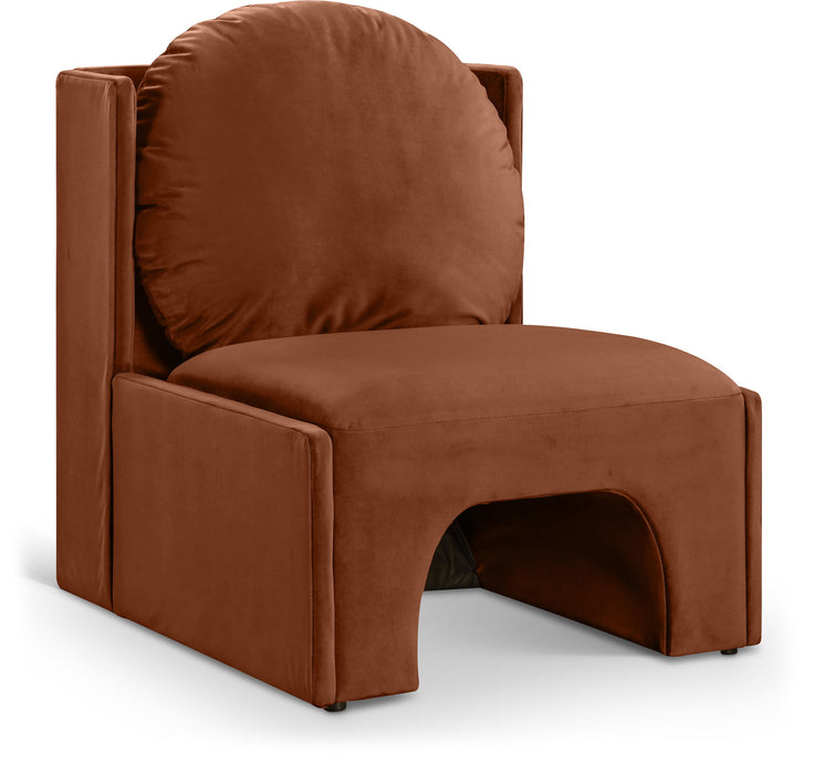 Sigma - Accent Chair - Cognac - Simple Home Plus