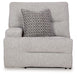 Acklen Place - Laf Zero Wall Power Recliner - Pewter - Simple Home Plus