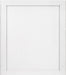 Modernist - Mirror With Stainless Steel Base - White - Simple Home Plus