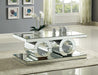 Jocelyn - Coffee Table - Pearl Silver - Simple Home Plus