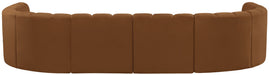 Arc - Velvet Modular U-Shaped Sectional - Saddle - Simple Home Plus