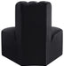 Arc - Velvet Reverse Corner Chair - Simple Home Plus