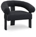 Winston - Accent Chair With Black Legs - Simple Home Plus