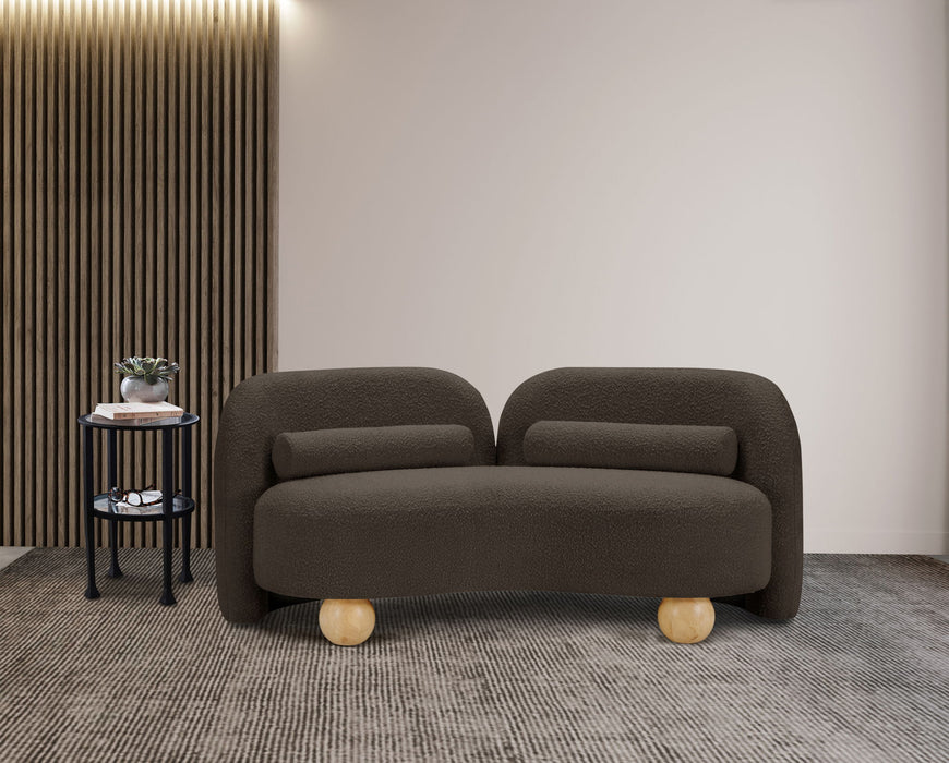 Daphne - Boucle Loveseat - Simple Home Plus