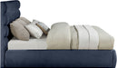 Adam - Chenille Fabric Bed With 52" Headboard - Simple Home Plus