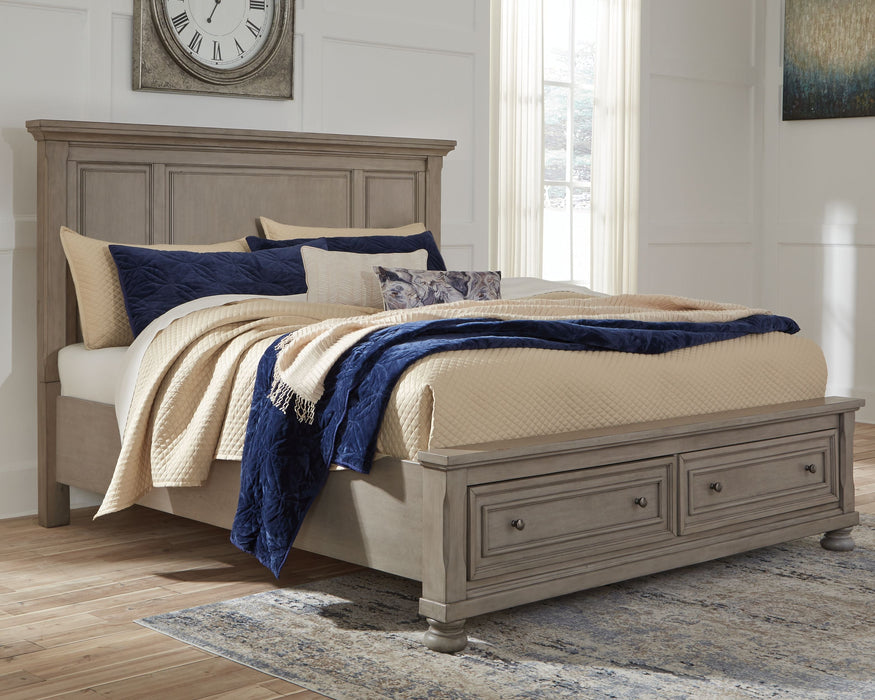 Lettner - Panel Storage Bed - Simple Home Plus