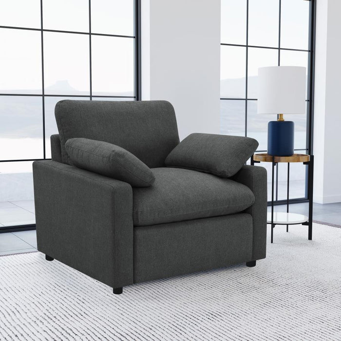 Collins - Upholstered Power Recliner Chair - Simple Home Plus