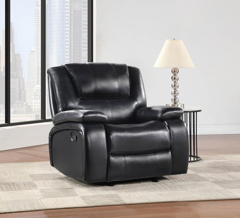 Camila - Upholstered Glider Recliner Chair - Simple Home Plus