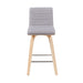 Vienna - Swivel Bar Stool - Light Brown Base - Simple Home Plus