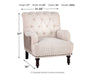 Tartonelle - Ivory / Taupe - Accent Chair - Simple Home Plus