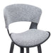 Jagger - Modern Barstool With Black Frame - Simple Home Plus