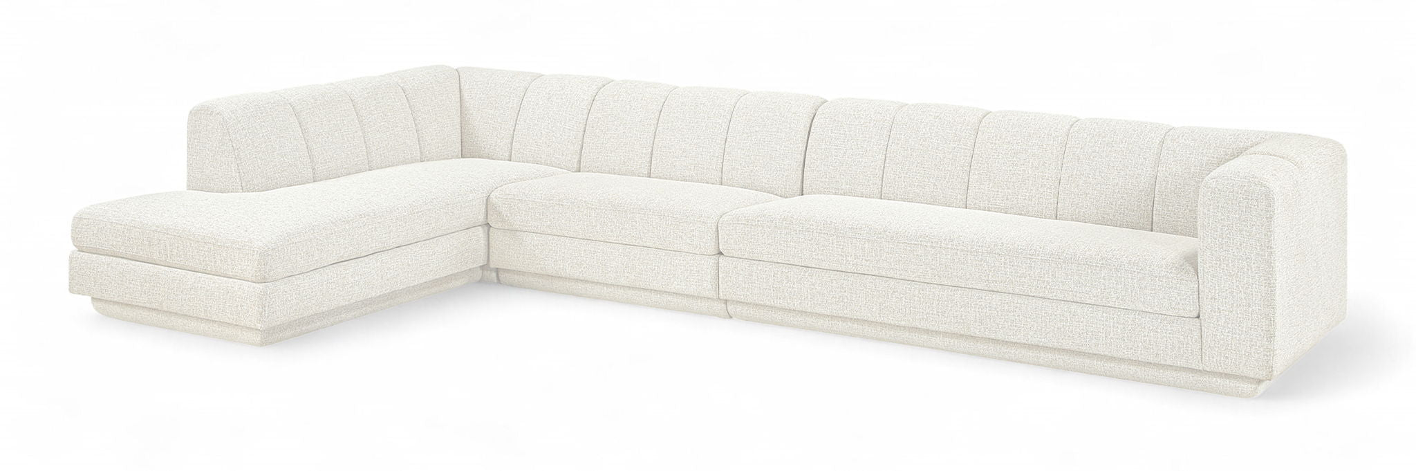Modari - Sectional - Cream - Simple Home Plus
