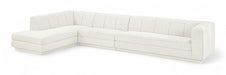 Modari - Sectional - Cream - Simple Home Plus