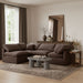 Indulge - Velvet 4 Piece Modular Sectional - Simple Home Plus