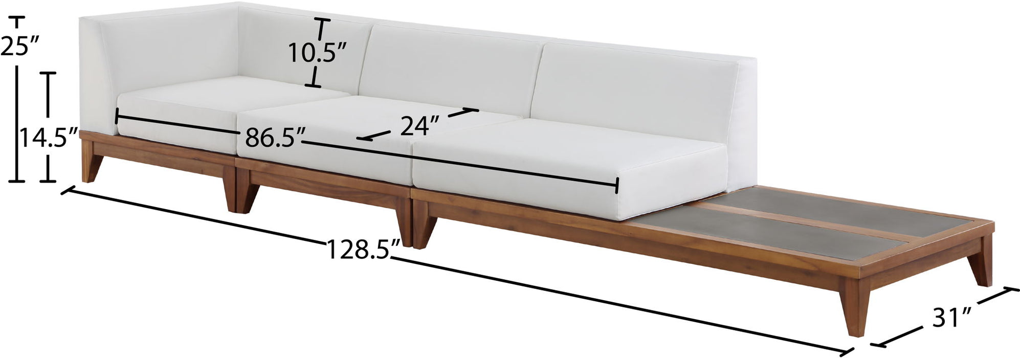 Rio - Modular Sectional - Simple Home Plus